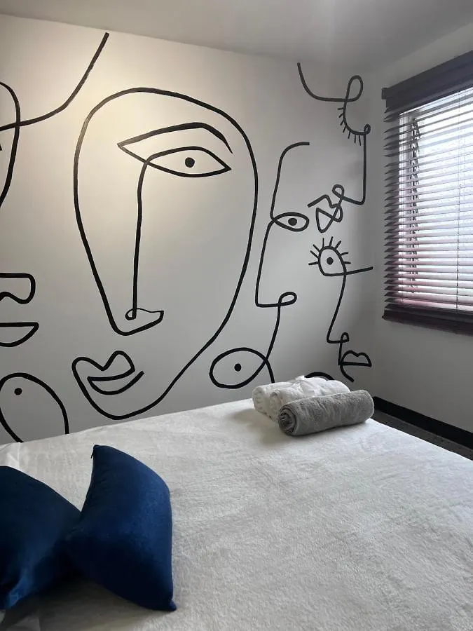 Quarto em Acomodações Particulares House Atelier Desing Apartamento Medellín